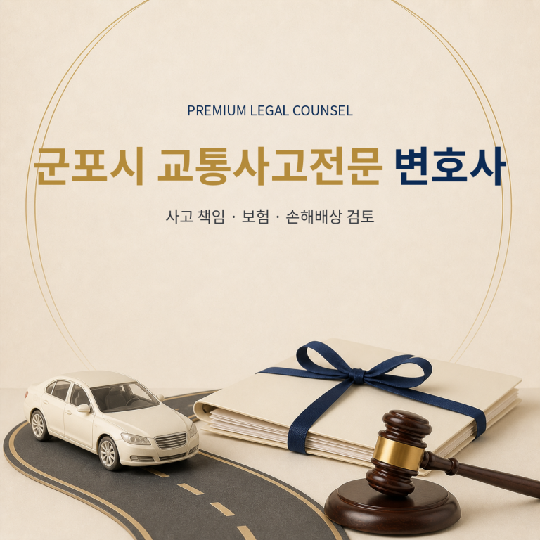 군포시 교통사고전문 변호사